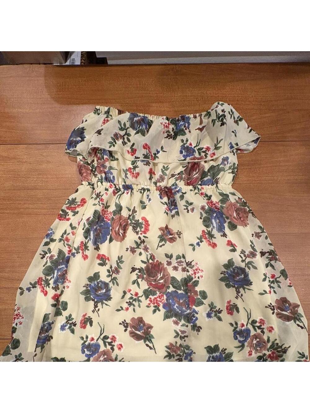 rue21 Floral Off-Shoulder Dress Size M-326